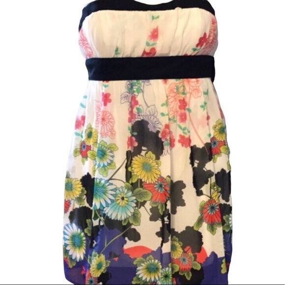 Forever Twenty One Strapless Dress Size Large NWT - Picture 1 of 7